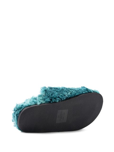 Valentino Garavani pyramidal stud-embellishment sandals - Blue