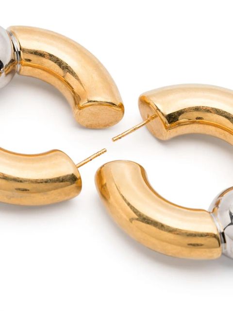 Jean Paul Gaultier The Tube earrings - Silver