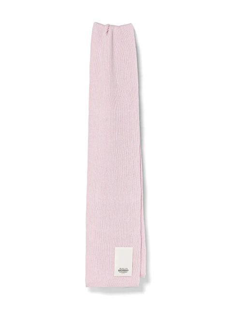 Ruslan Baginskiy logo-patch scarf - Pink - zdjęcie produktu nr 1
