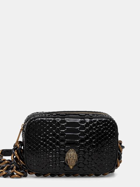 Kurt Geiger London torebka skórzana KENSINGTON kolor czarny 9321100719 - zdjęcie produktu nr 1