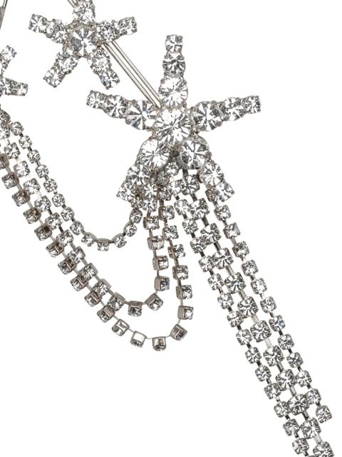 Jennifer Behr star crystal eliana brooch - Silver