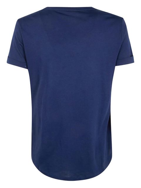 Lauren Ralph Lauren embroidered T-Shirt - Blue