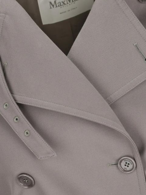 Max Mara double-breasted belted coat - Grey