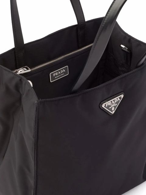 Prada Re-Nylon padded shopper tote - Black