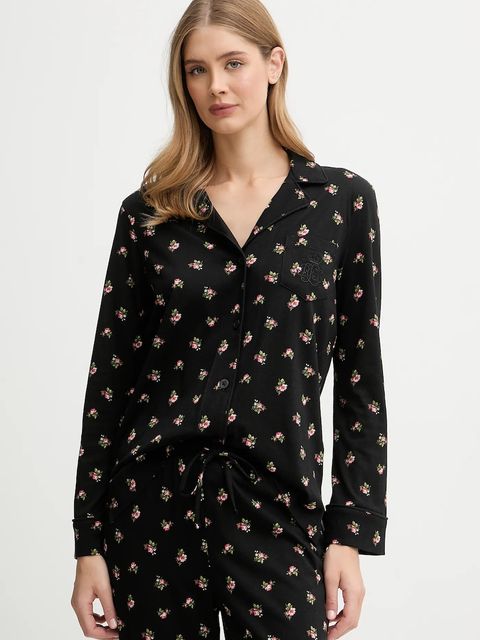 Lauren Ralph Lauren piżama damska kolor czarny ILN92467F - zdjęcie produktu nr 2