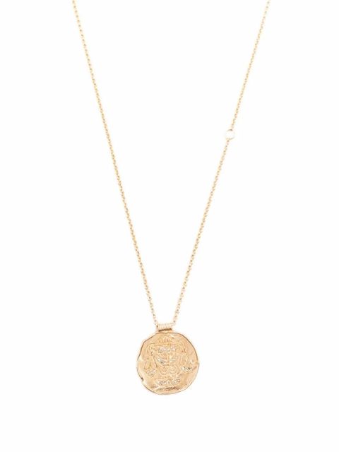 Maje Zodiac medal necklace - Gold - zdjęcie produktu nr 1