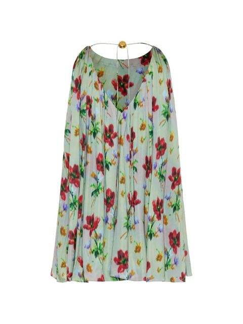 LOEWE floral top - Green - zdjęcie produktu nr 2