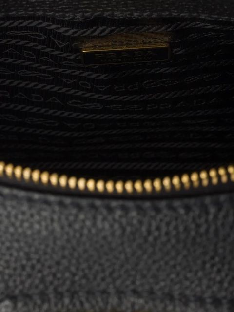 Prada leather shoulder bag - Black