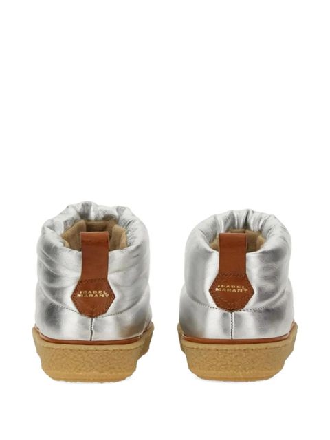 ISABEL MARANT quilted boots - Silver