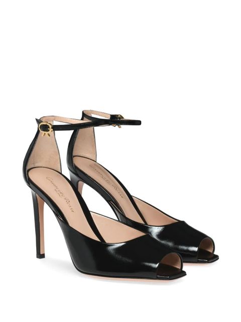Gianvito Rossi 95mm Ethel sandals - Black - zdjęcie produktu nr 2