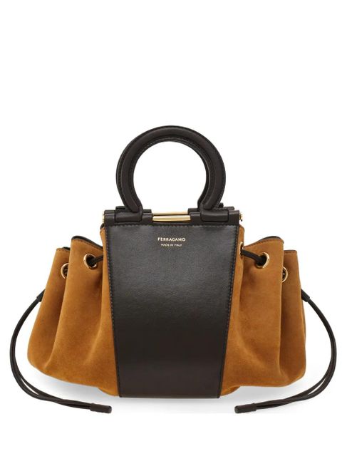 Ferragamo Gancini bucket bag - Neutrals - zdjęcie produktu nr 1