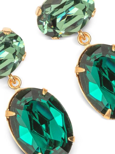 Jennifer Behr Lenora oval earrings - Gold