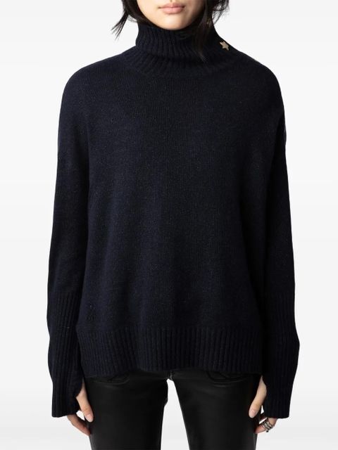 Zadig&Voltaire Alma Bijoux jumper - Blue
