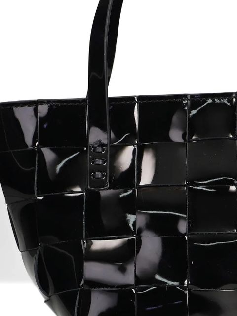 DRAGON DIFFUSION mini Japan woven shoulder bag - Black