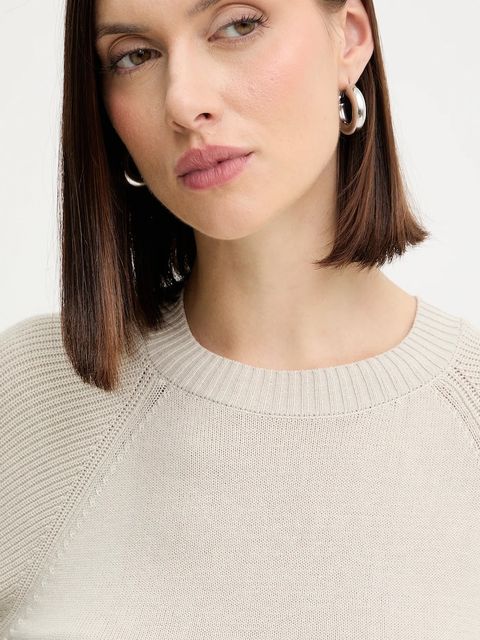 Armani Exchange sweter damski kolor beżowy XW001333 AF13780