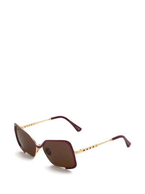Marni Eyewear square-frame sunglasses - Purple - zdjęcie produktu nr 2