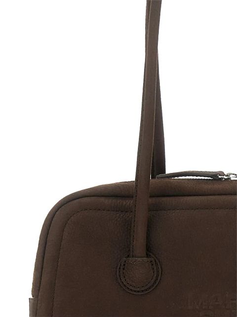 Marge Sherwood Soft double-handle leather bag - Brown