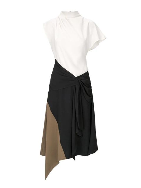 STAUD Davina asymmetric dress - White - zdjęcie produktu nr 2