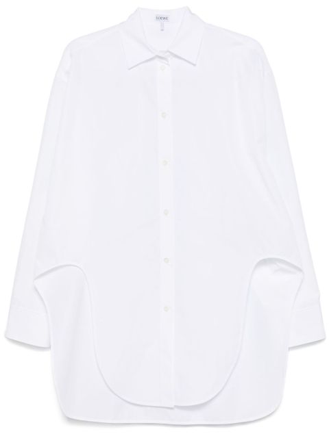 LOEWE cotton shirt - White - zdjęcie produktu nr 1