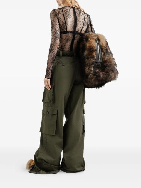 Dolce & Gabbana chantilly lace bodysuit - Black