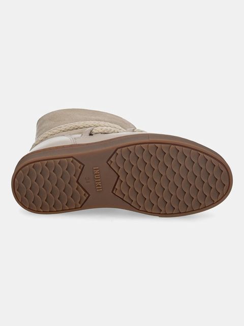 Inuikii śniegowce skórzane CLASSIC HIGH kolor beżowy 3001.002.0032