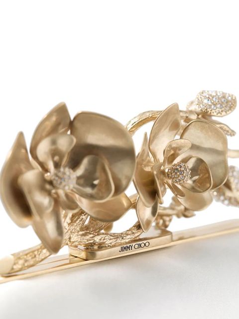 Jimmy Choo Cloud clutch bag - White - zdjęcie produktu nr 2