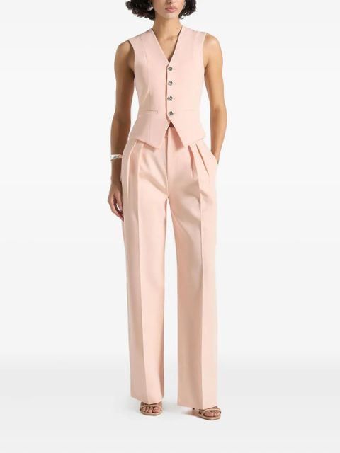 Manière De Voir Julie twin-pleat tailored trousers - Pink - zdjęcie produktu nr 2