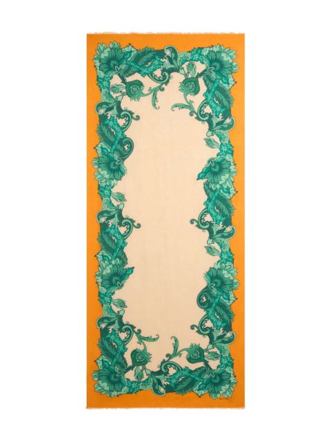 ETRO printed scarf - Orange
