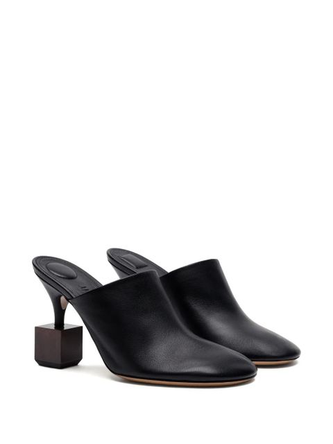 Jacquemus leather mules - Black - zdjęcie produktu nr 2