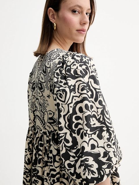 Weekend Max Mara sukienka bawełniana - zdjęcie produktu nr 2