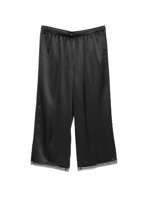 STAUD lace trim trousers - Black - zdjęcie produktu nr 1