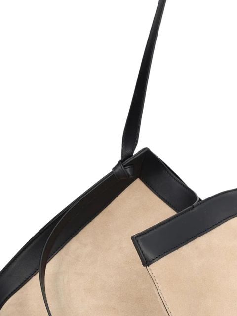 Yuzefi Wonton suede shoulder bag - Neutrals - zdjęcie produktu nr 2