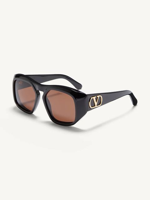 Valentino okulary VLS-179 kolor czarny VLS.179A - zdjęcie produktu nr 1