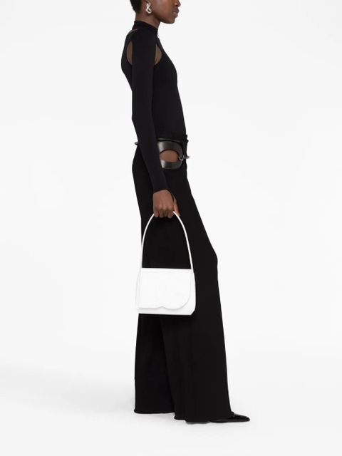 Dolce & Gabbana logo-embossed leather shoulder bag - White - zdjęcie produktu nr 2