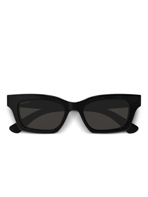 Gucci Eyewear rectangle-frame sunglasses - Black