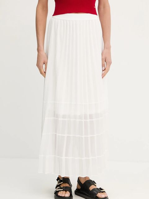 Morgan spódnica JILA kolor biały midi rozkloszowana JILA - zdjęcie produktu nr 1