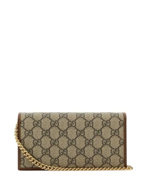 Gucci Horsebit 1955 wallet-on-chain - Neutrals - zdjęcie produktu nr 2