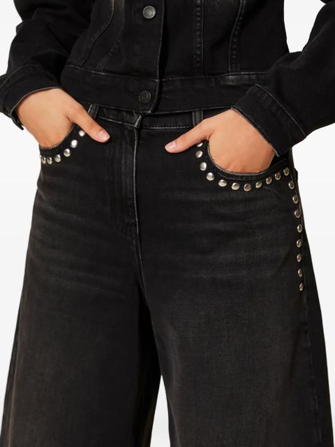 TWINSET studded bermuda shorts - Black