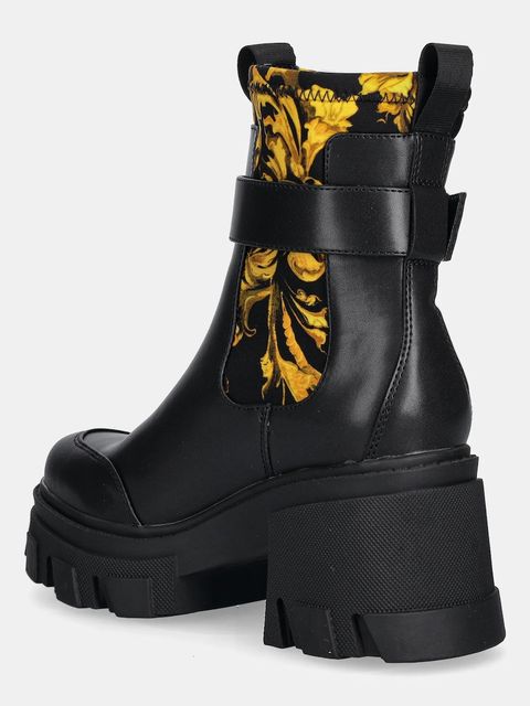 Versace Jeans Couture sztyblety damskie kolor czarny na słupku 79VA3S84 ZS867 G89 - zdjęcie produktu nr 2