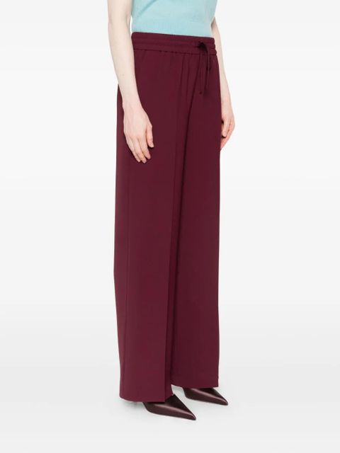 TWINSET drawstring trousers - Red