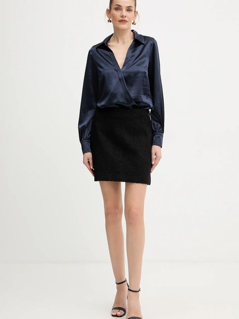 Guess body LEAH damska kolor granatowy gładka W5BH68 W2612