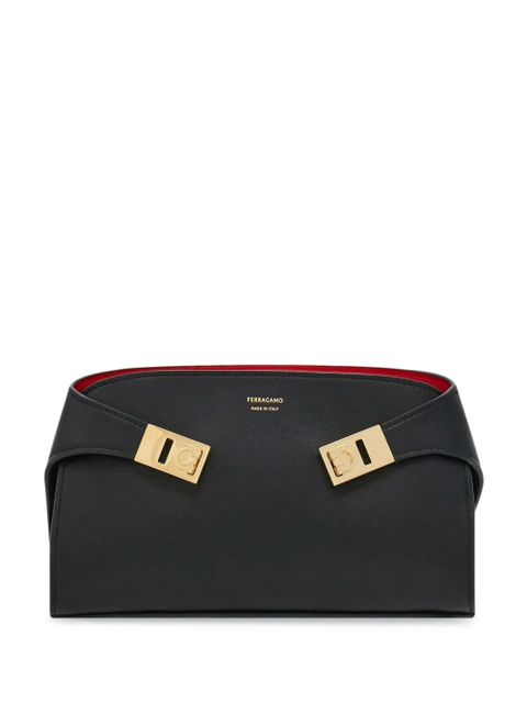 Ferragamo mini Hug cross body bag - Black - zdjęcie produktu nr 1