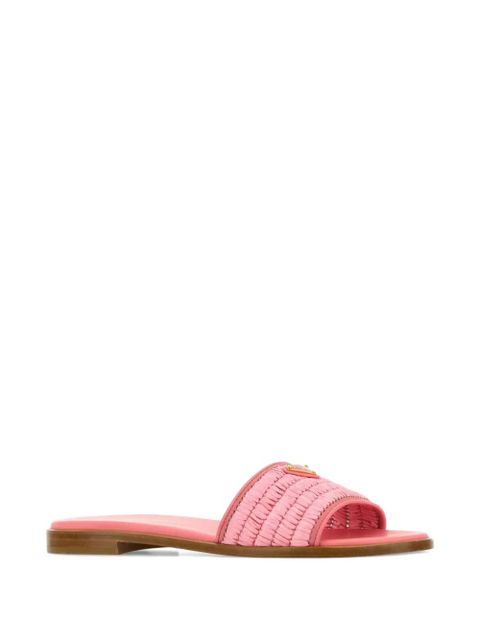 Prada ruched sandals - Pink - zdjęcie produktu nr 2