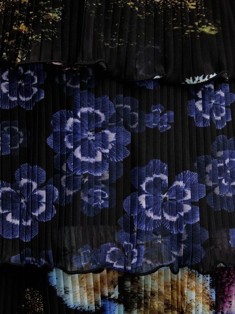 Desigual sukienka CORAL LACROIX kolor czarny mini prosta 25WWVK10