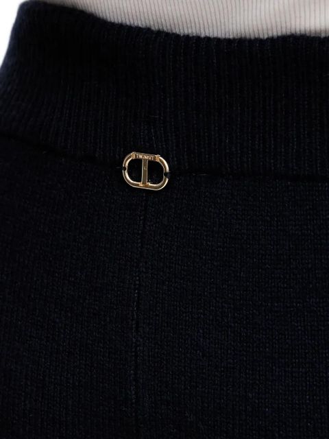 TWINSET drawstring trousers - Blue