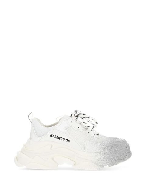 Balenciaga glitter lace-up sneakers - White - zdjęcie produktu nr 1