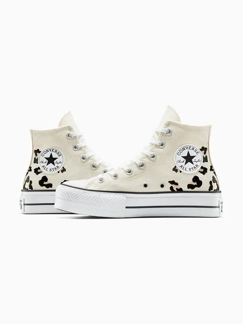 Converse trampki Chuck Taylor All Star Lift kolor beżowy A14936C