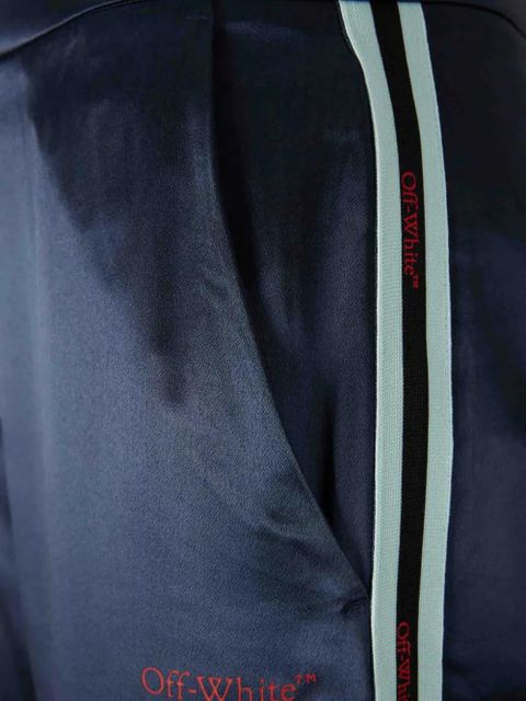 Off-White striped trousers - Blue