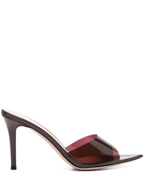 Gianvito Rossi 85mm leather sandals - Red - zdjęcie produktu nr 1