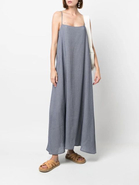 TOTEME flared maxi-dress - Blue